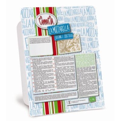 Sūris Mozzarella 45% Julienne, MAMMA MIA,  VALCOLATTE, 2,5 kg